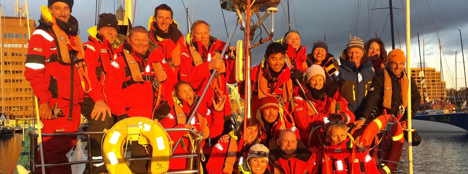 Clipper Ventures 10 has finished the Rolex Sydney Hobart Yacht Race