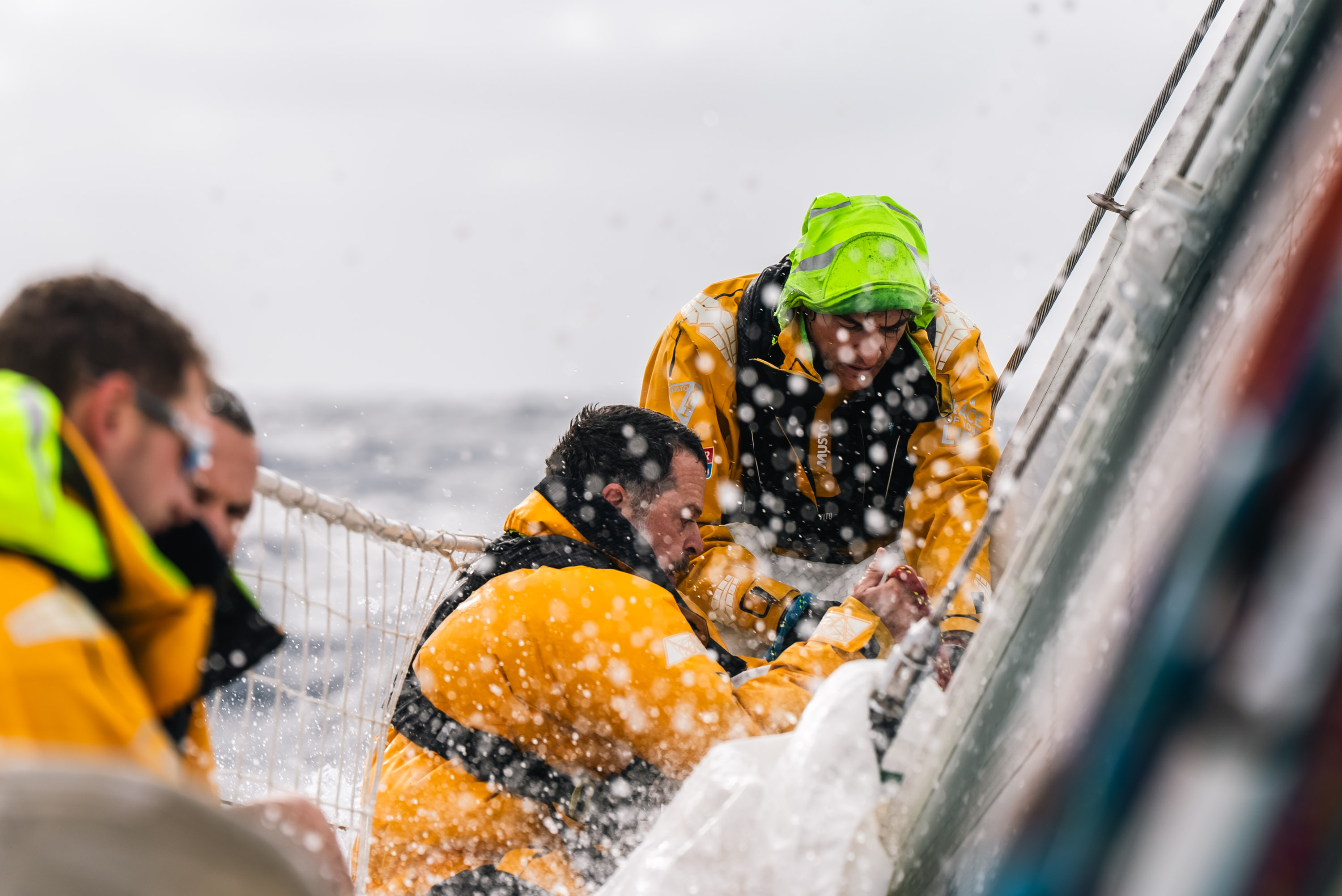 Clipper Race Crew in action