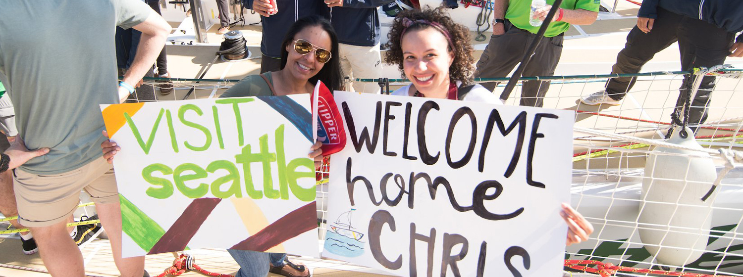 A warm welcome home for New York Local Chris Goodwin