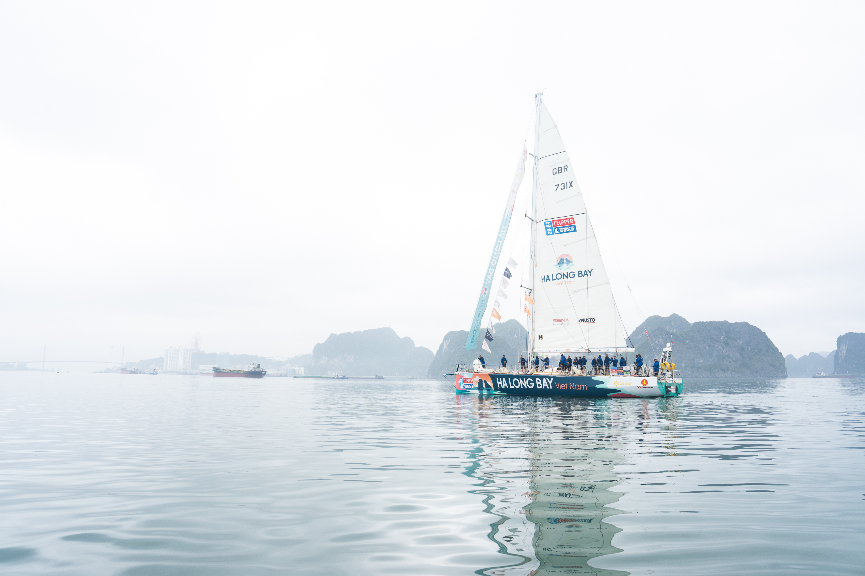 Ha Long Bay arriving into its home port