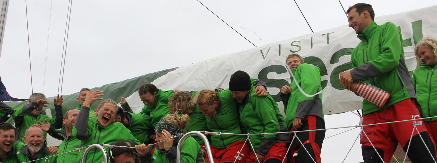 Visit Seattle wins Race 13, the Den Helder North Seas Challenge