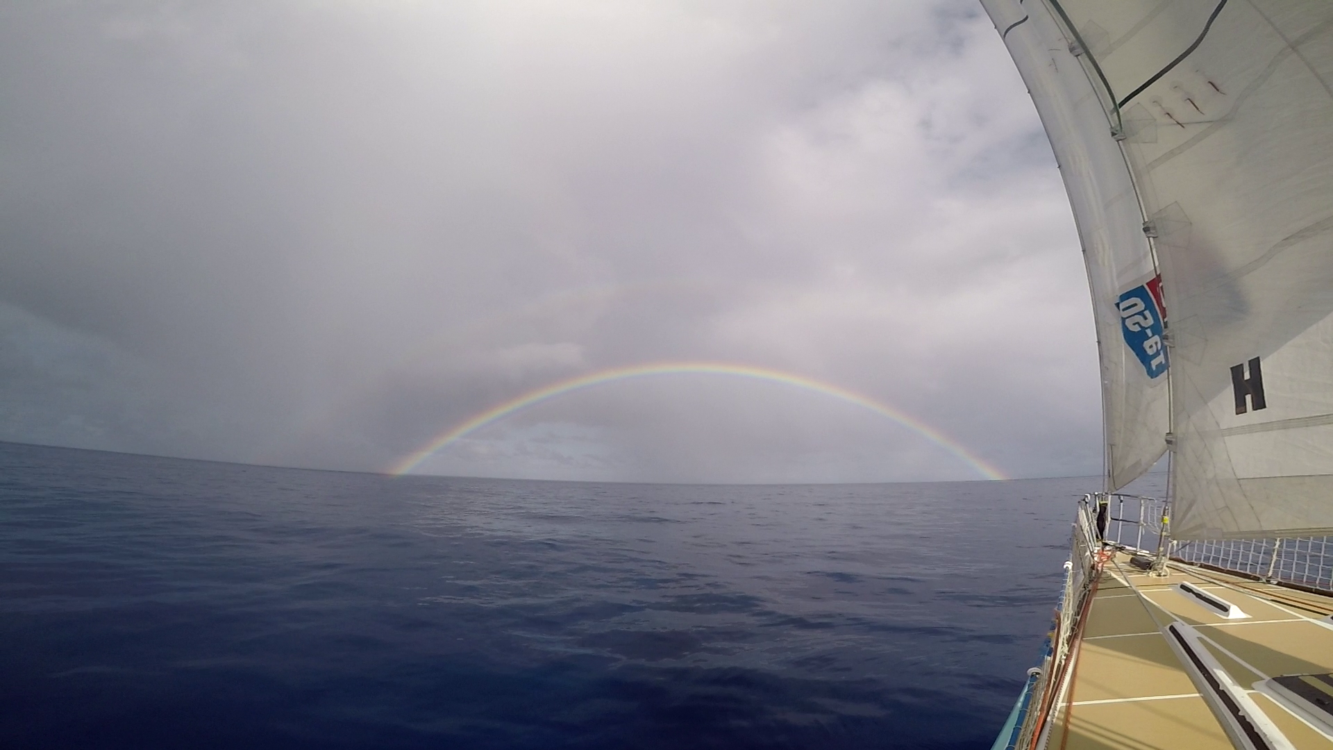 Go To Bermuda had the pleasure of seeing a rainbow after the rainshower