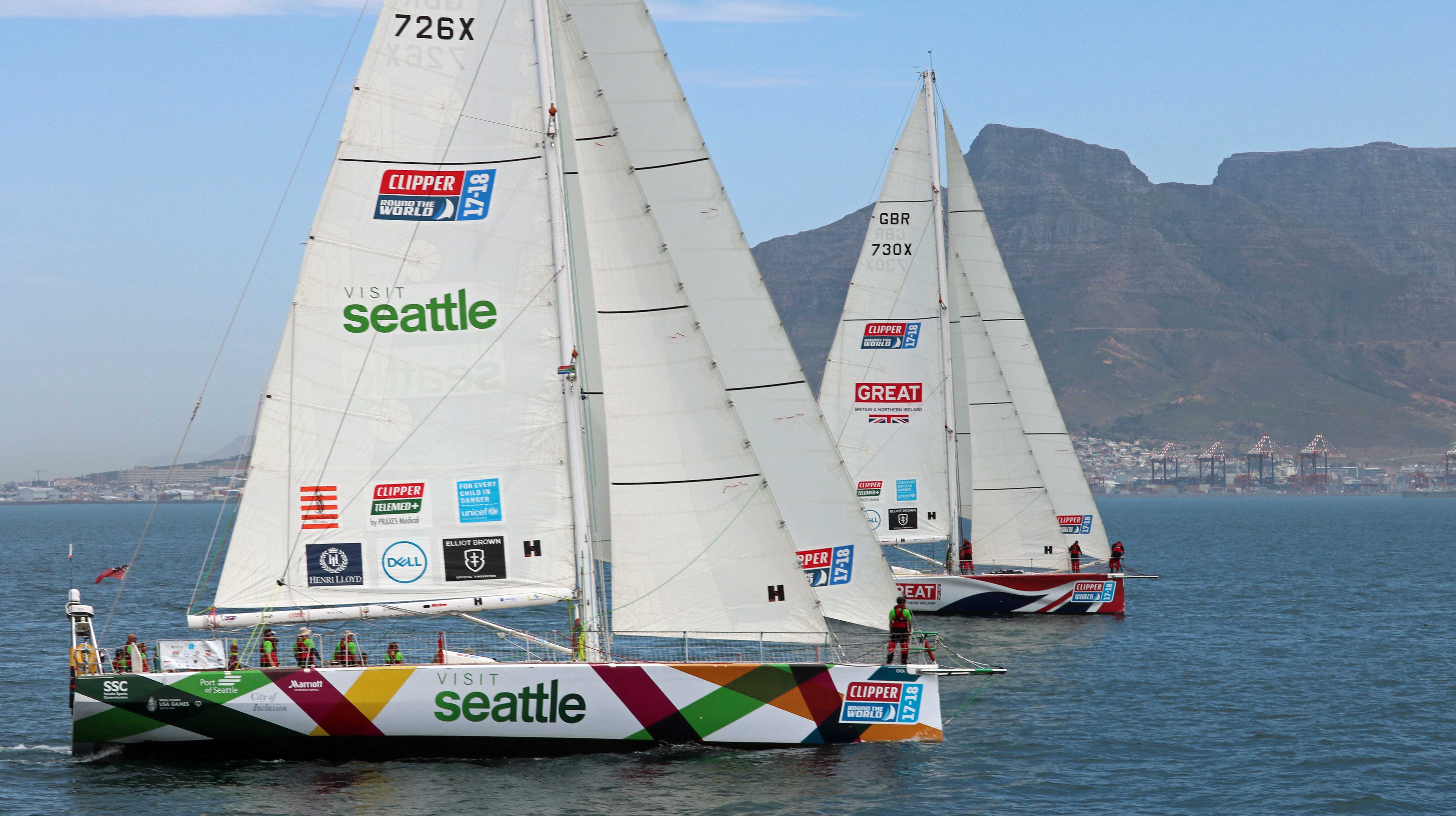​Cape Town to Host Global Sailing Race as Seattle Revealed as Team Entry