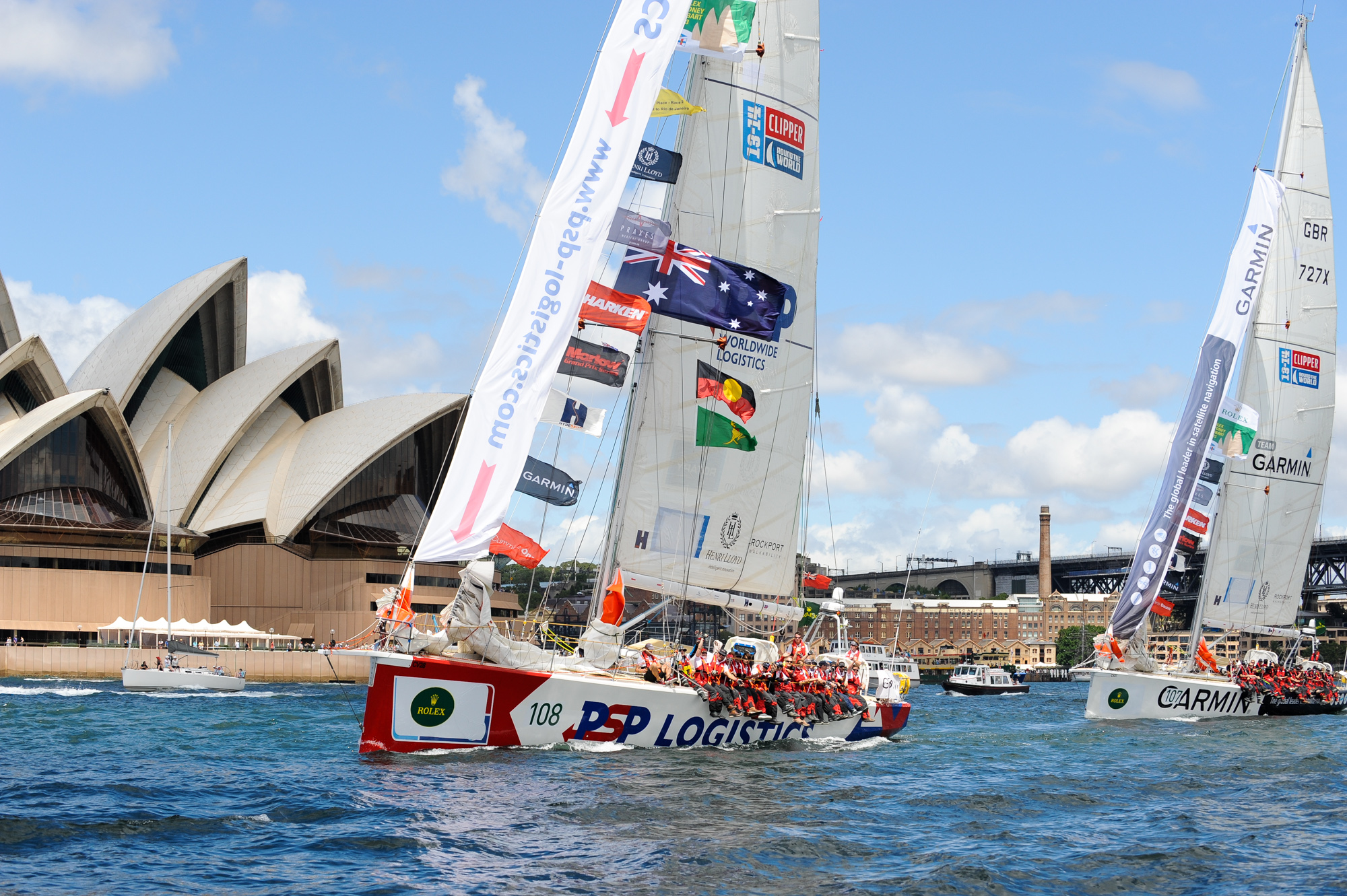 Australia Day marks first anniversary celebrations for Clipper Race in Sydney