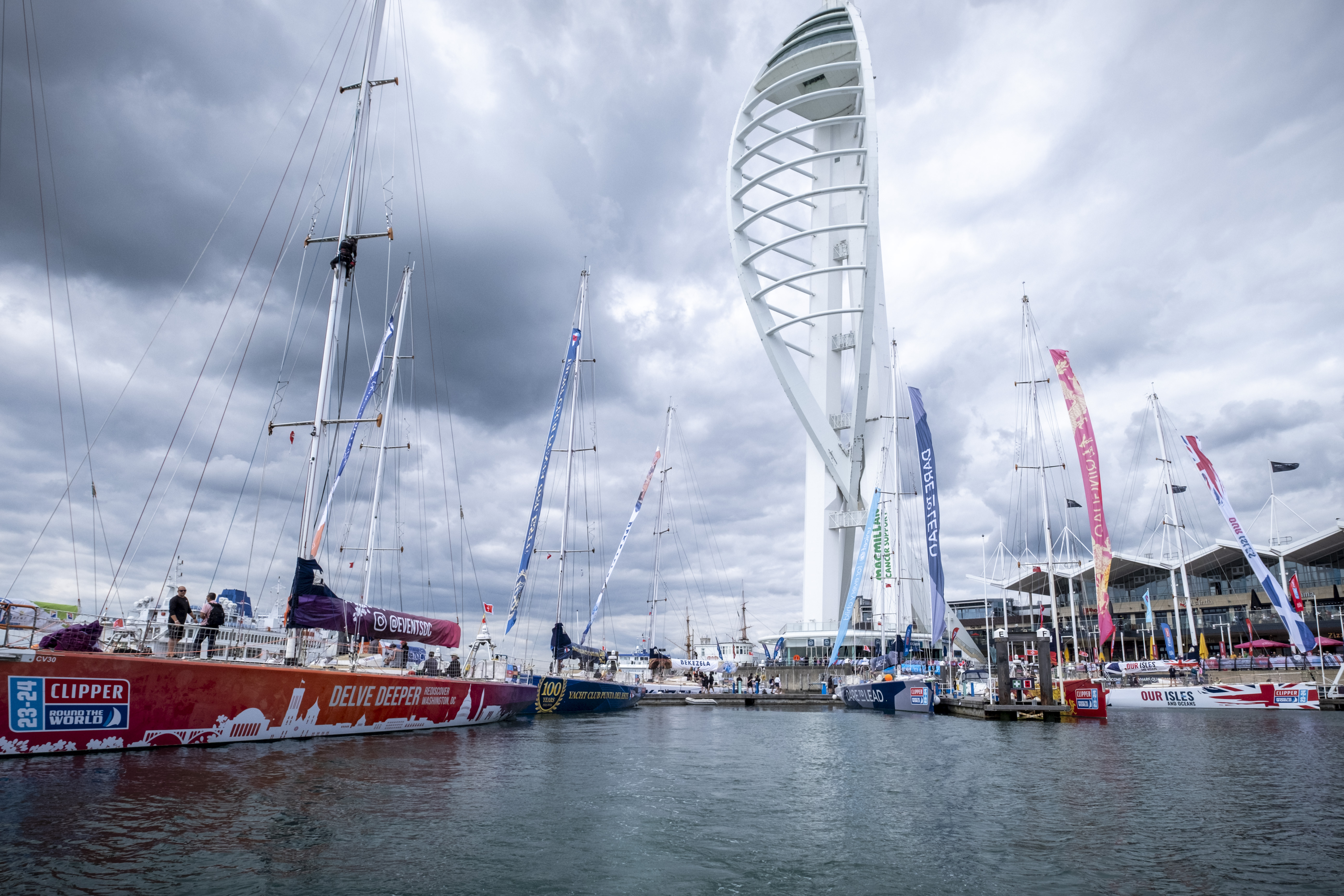 CLIPPER 2023-24 RACE START: DAY 2 (31 August)  ACTION ROUND UP