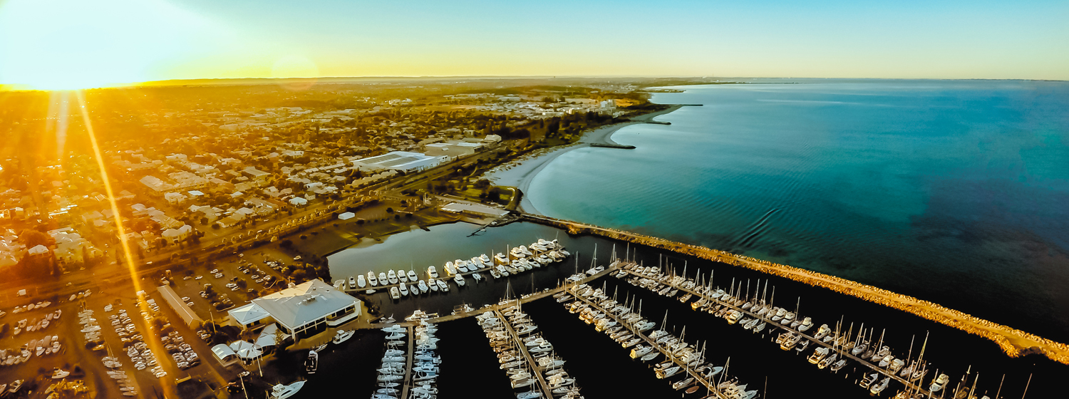 Aerial View of Fremantle Sailing Club