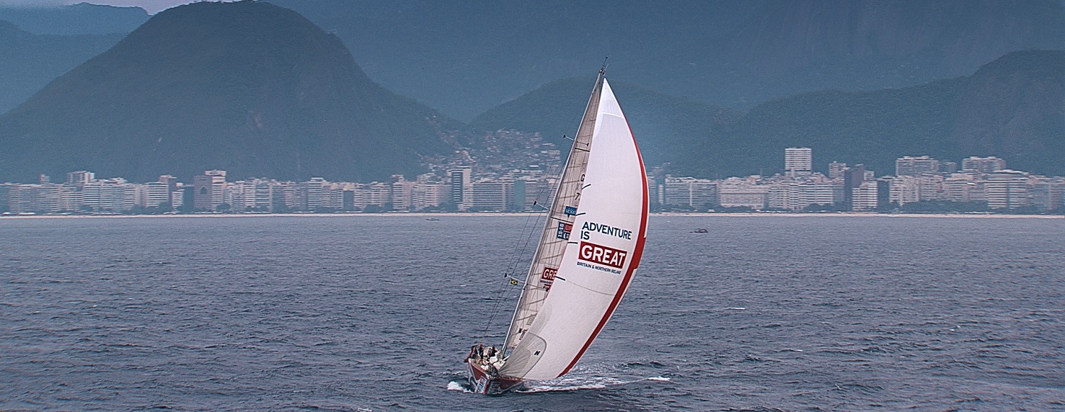 Clipper Race entry GREAT Britain in Rio de Janeiro 