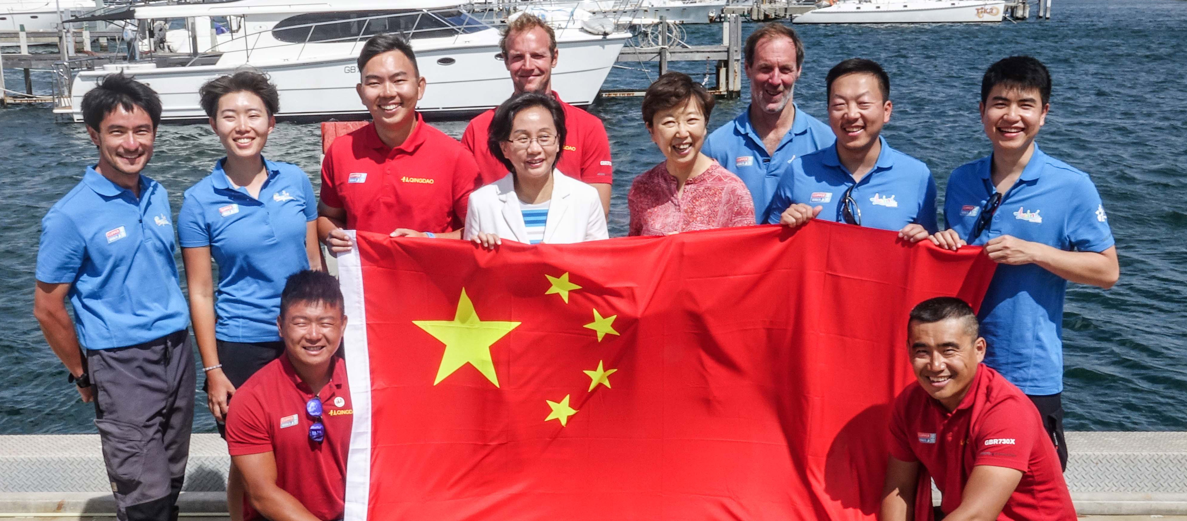 Chinese Consulate Visits Clipper Race Fleet in Fremantle