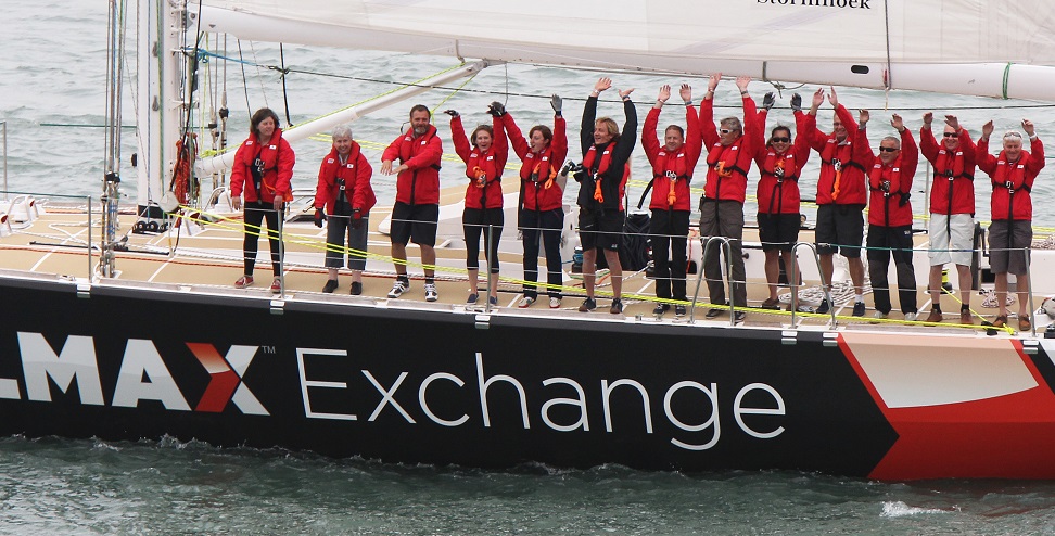 Members of the LMAX Exchange Clipper Race team 