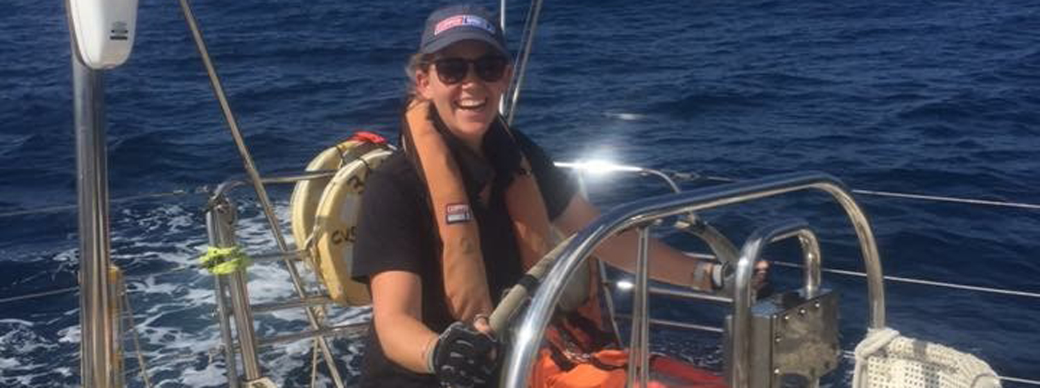 2017-18 Crew member Laura Kearley