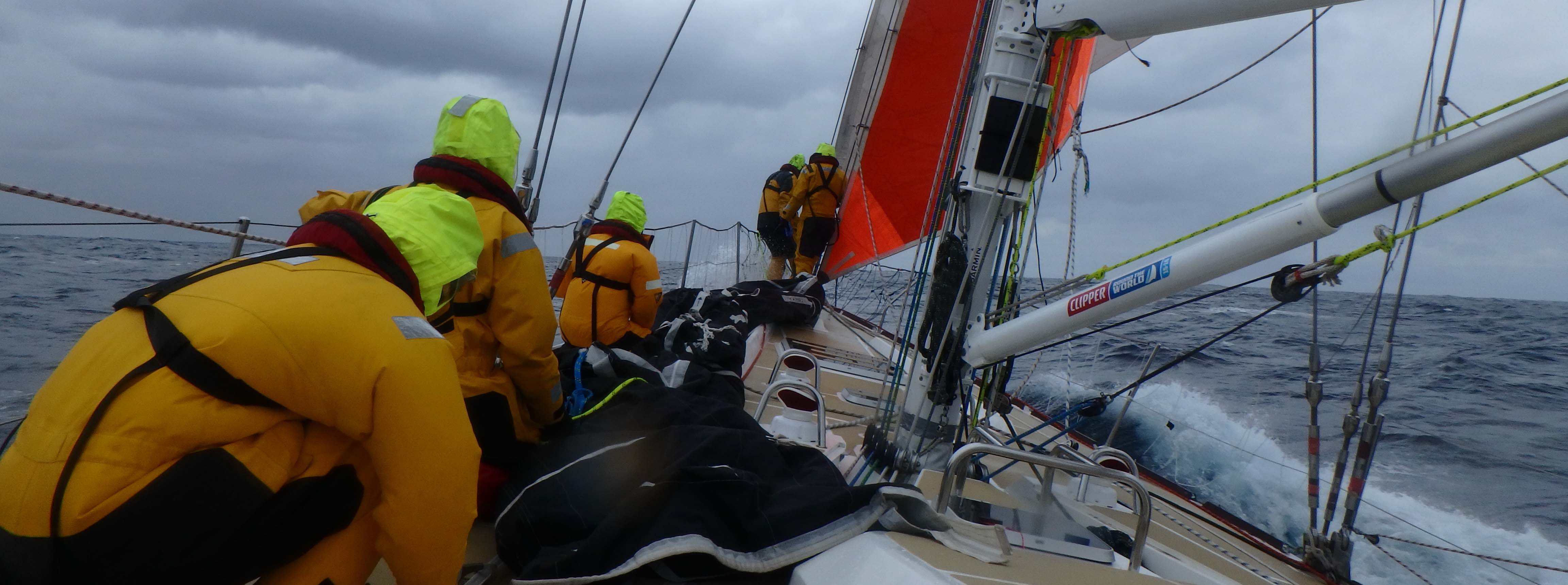 ​Race 9 Day 15: High boat speeds with strong wind on the beam
