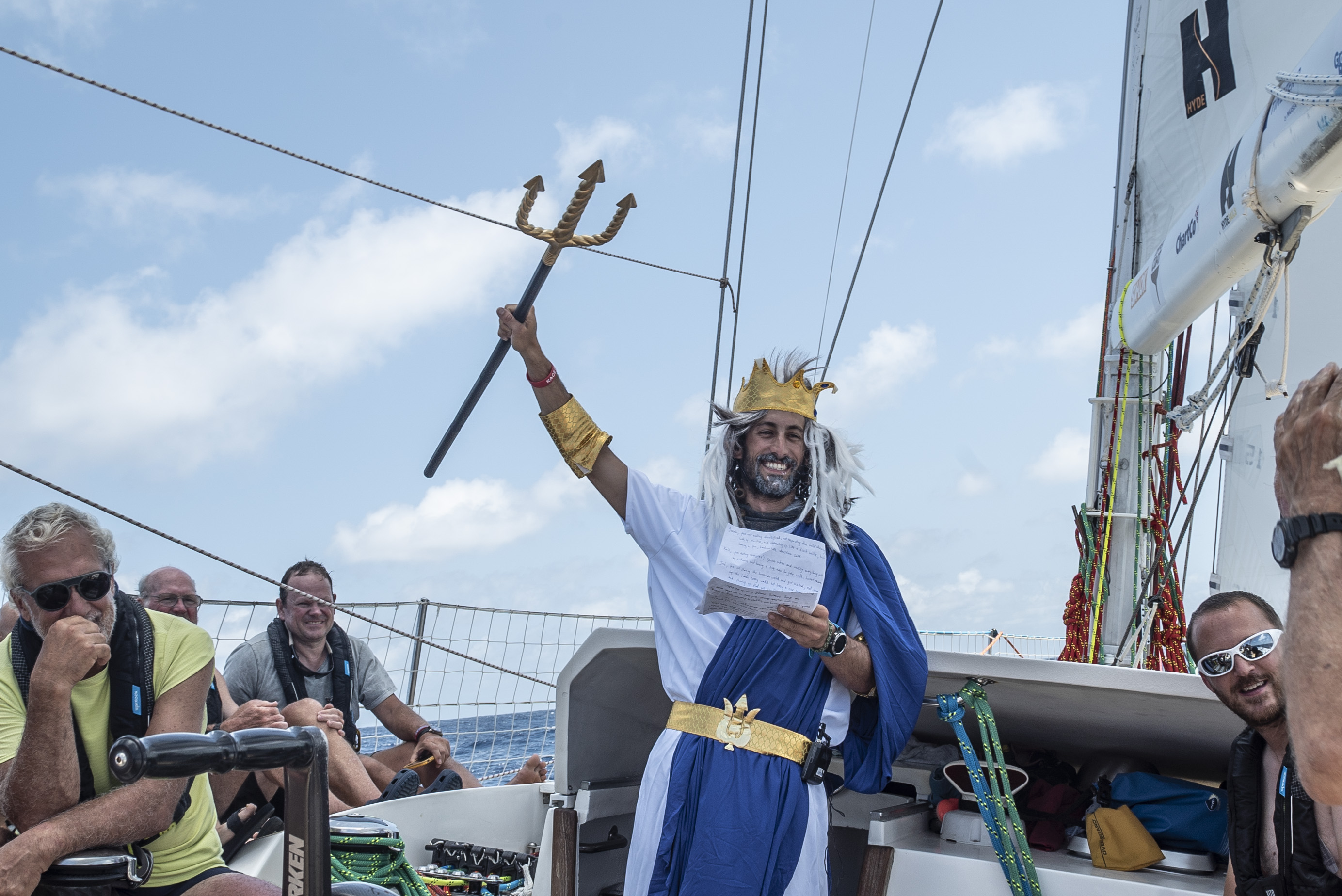 King Neptune visits the fleet