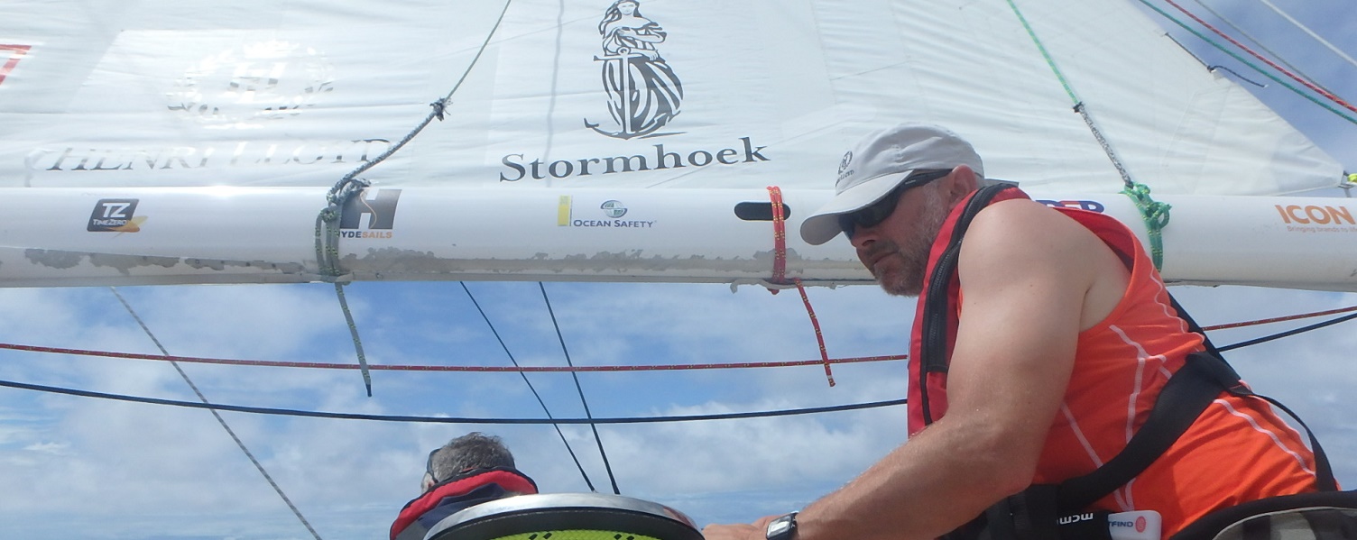 Stormhoek Siren on Clipper 70 Mainsail