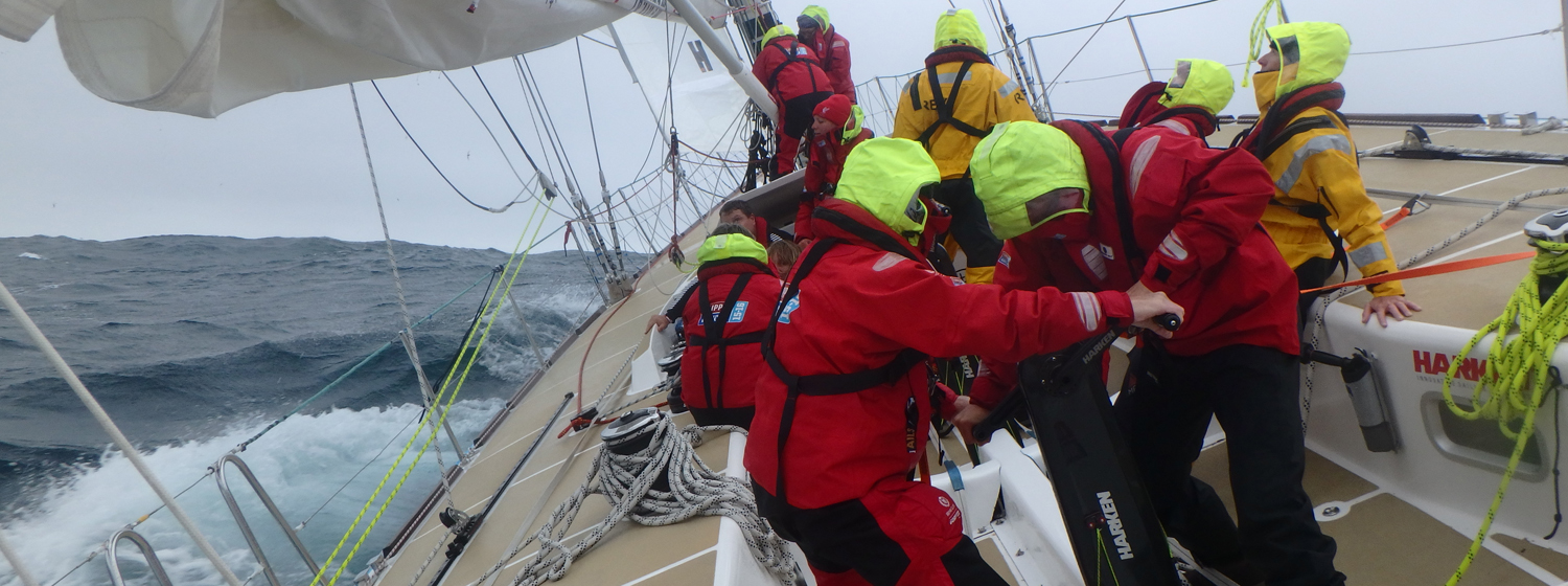 Clipper Race in action