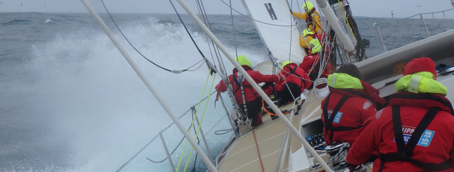 Unicef sail through the Southern Ocean