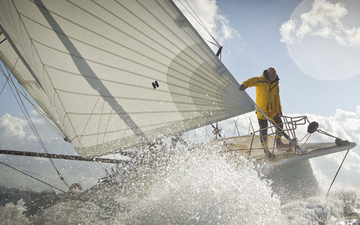 ​Sir Robin Knox-Johnston has moved up to third in the Rhum class 