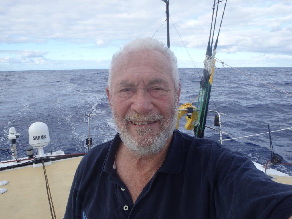 Sir Robin Knox-Johnston has had another night of squalls