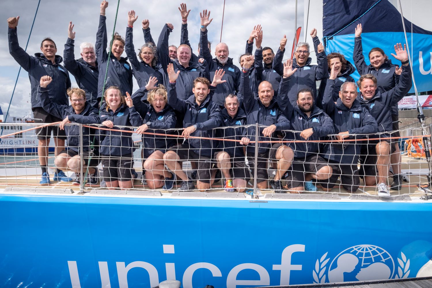 ​UNICEF set the bar high as first team to achieve £30,000 charity fundraising target.