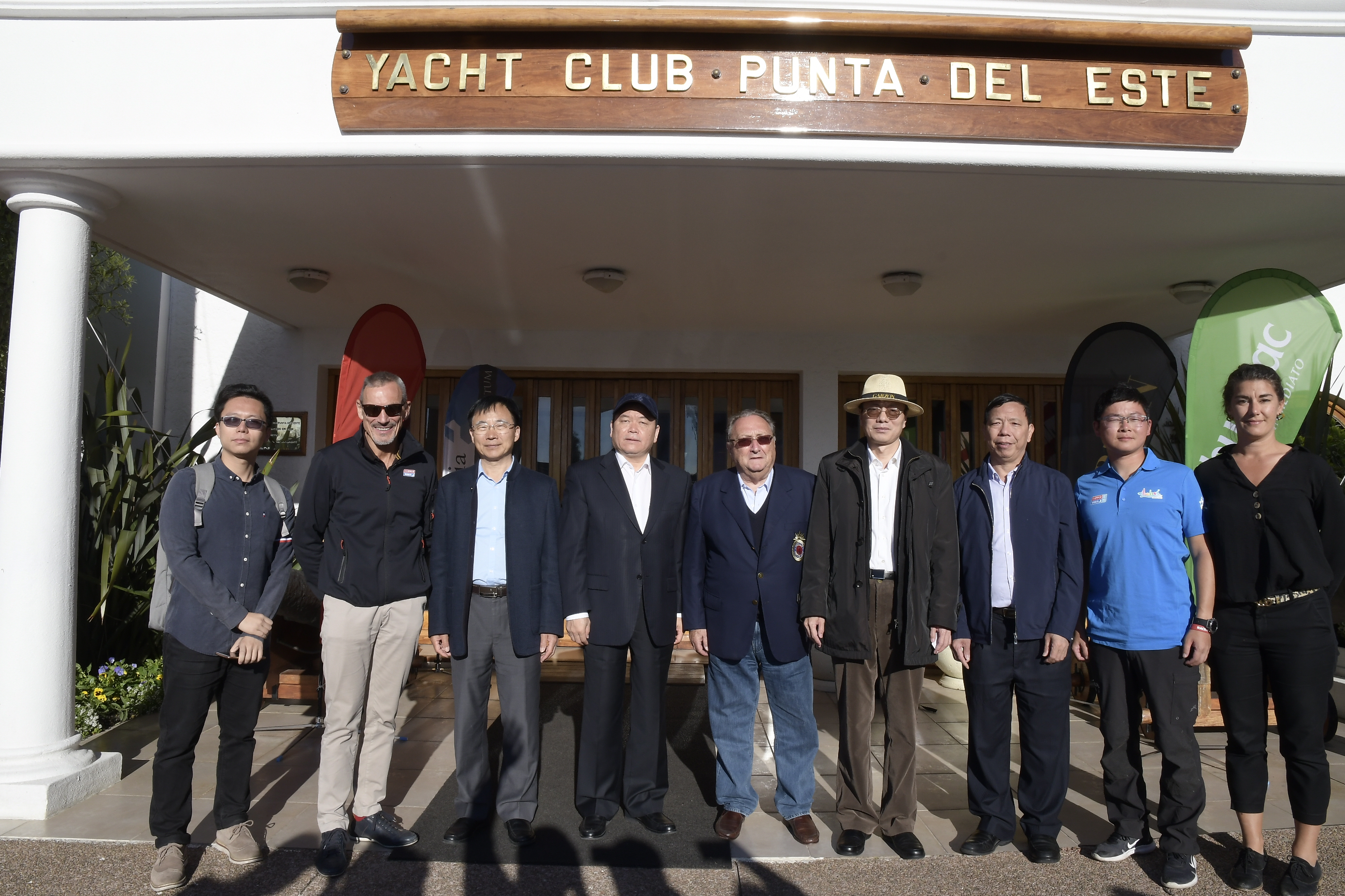 H.E Ambassador of the People's Republic of China to Uruguay Visits Clipper Race and Yacht Club Punta del Este