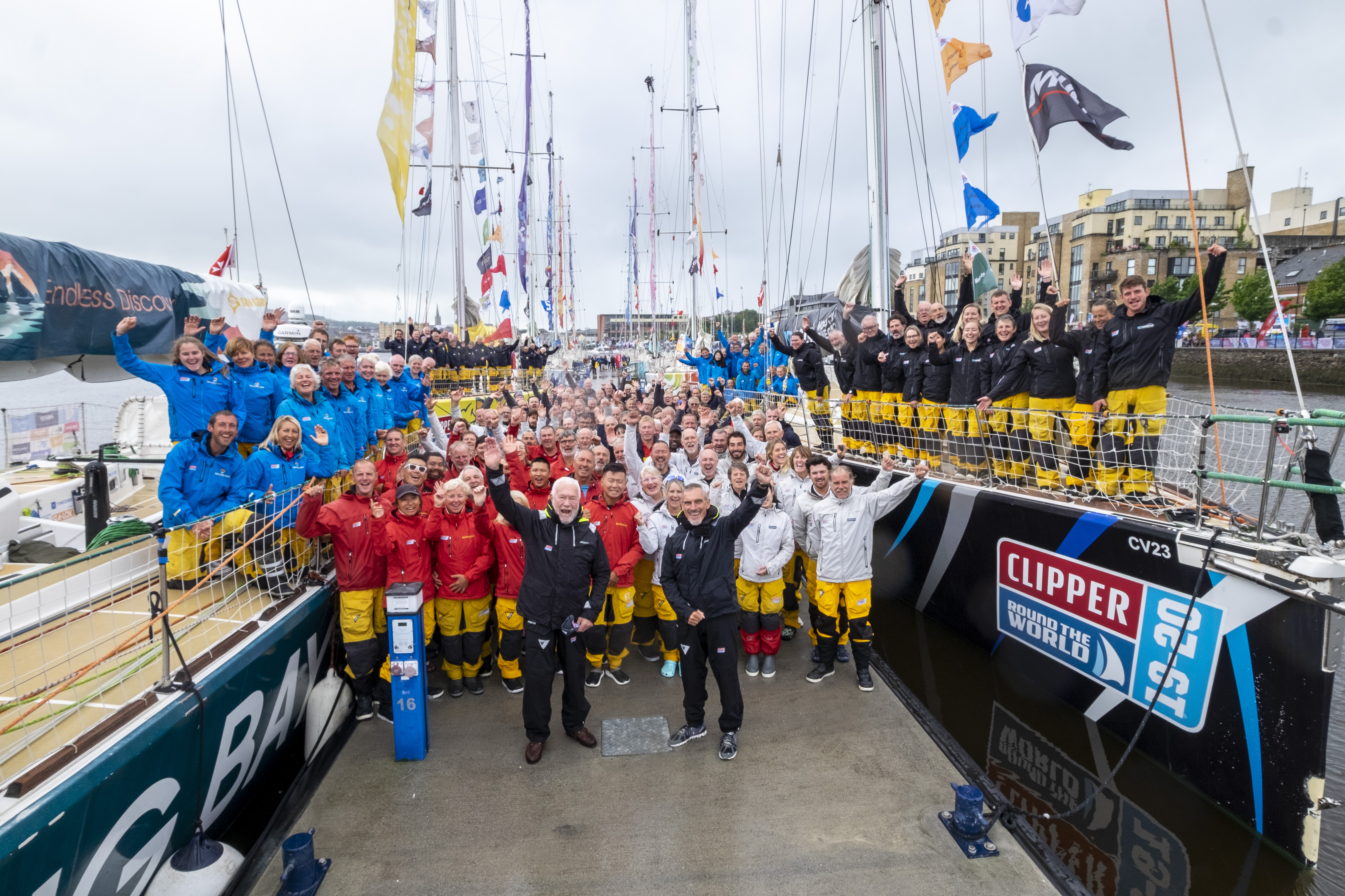Clipper Race crews depart Derry~Londonderry 