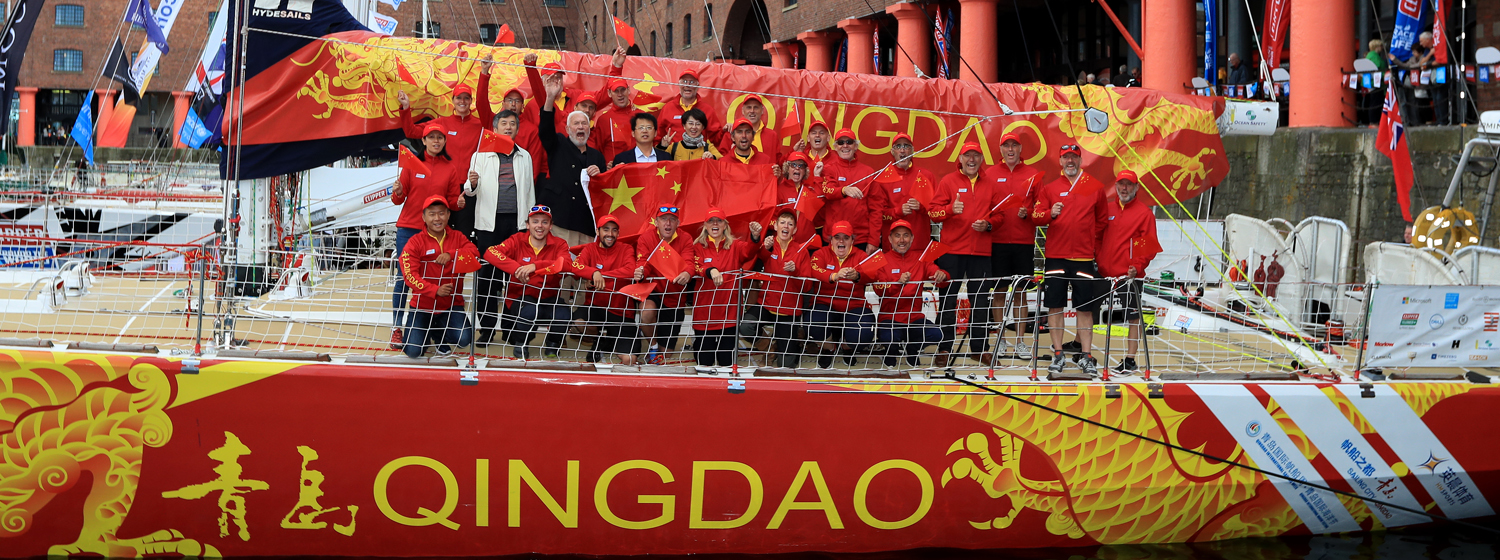 Qingdao Team in Liverpool