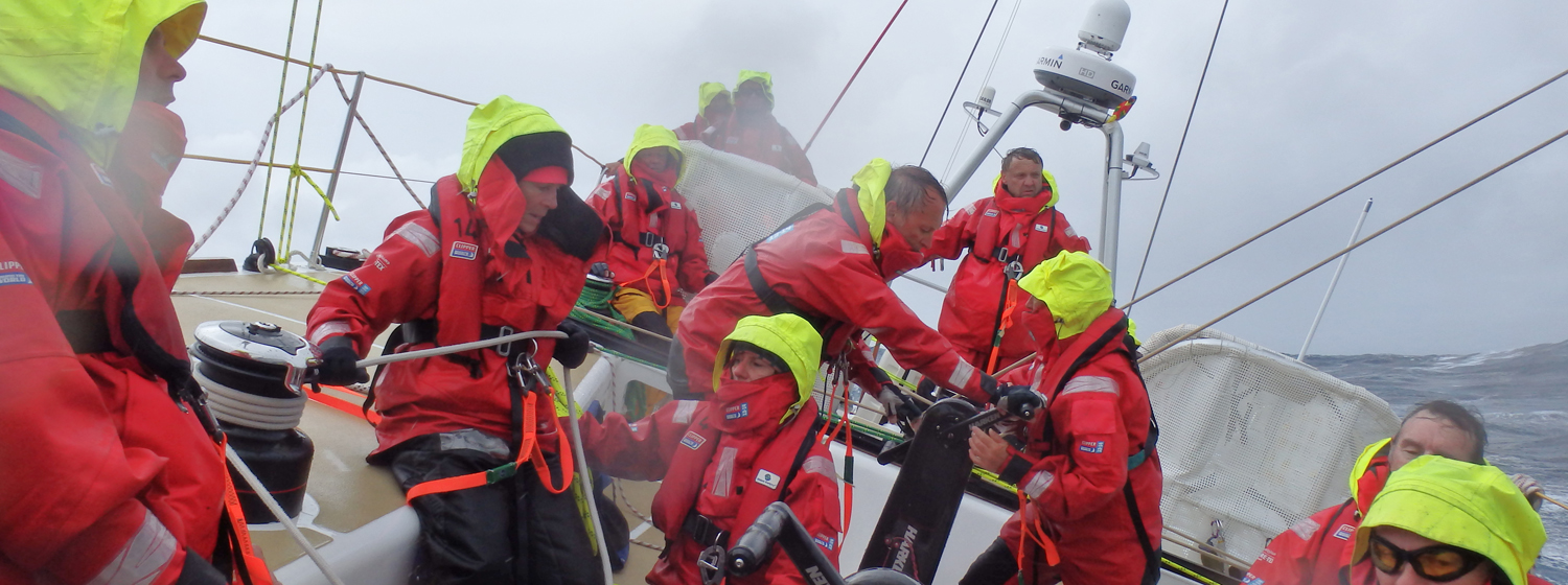 PSP Logistics racing in Leg 3, the Southern Ocean