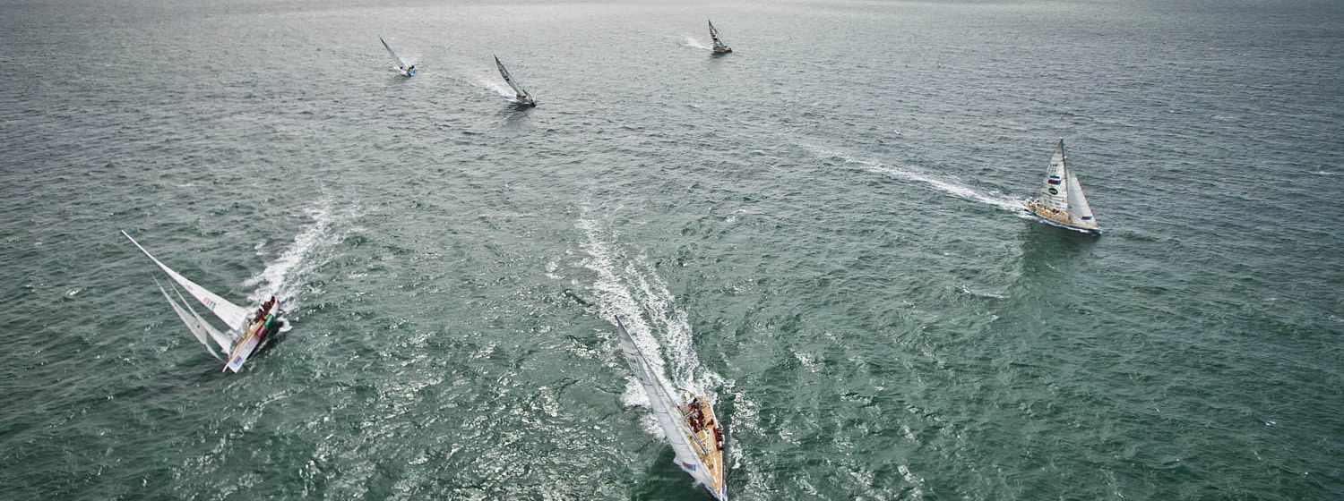 Clipper Race yachts