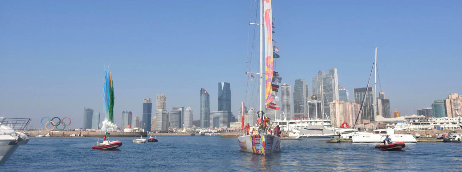 Derry~Londonderry~Doire arrives in Qingdao