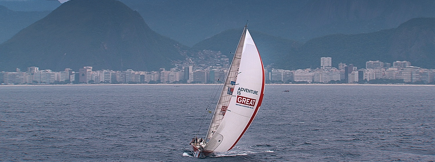 Clipper Race entry GREAT Britain in Rio de Janeiro 