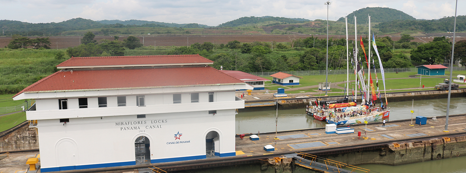Clipper Race yachts transit Panama Canal on 2017-18 edition