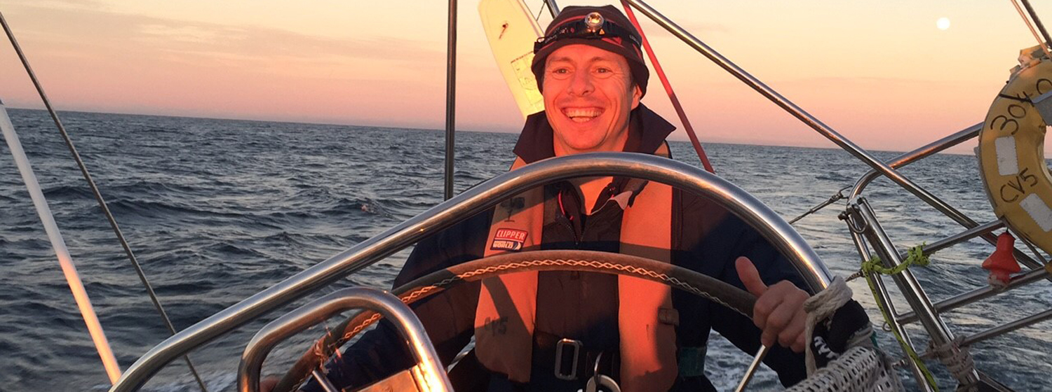 Marc Hundleby will be the first Manxman to sail around the world in the Clipper Race
