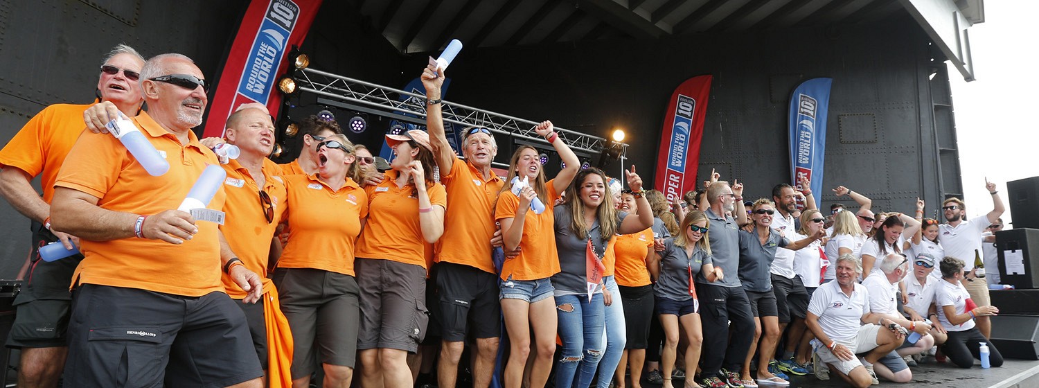 Podium teams in Den Helder, the Netherlands