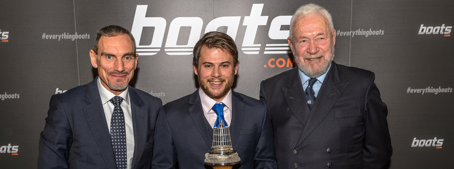 William Ward, Gavin Reid and Sir Robin Knox-Johnston at YJA Yachtsman of the Year Awards. ©Sam Kurtul 