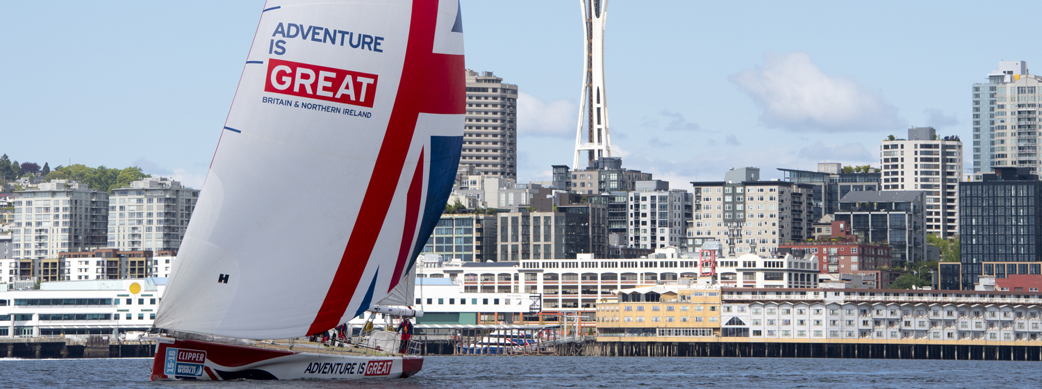 Hyde Sails during Clipper 2015-16 Race